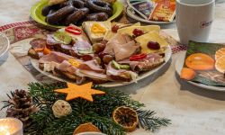 Weihnachtlicher Tischschmuck